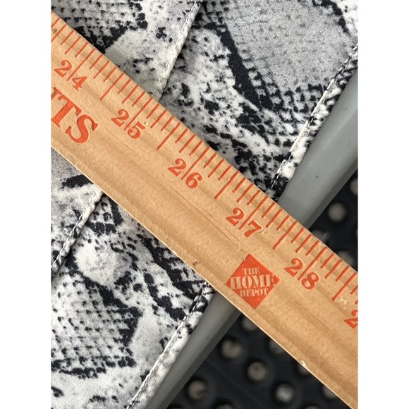 Mod Ref Snakeskin Camisole Women L Gray Multi Animal Print Polyester Lightweight - Picture 4 of 9